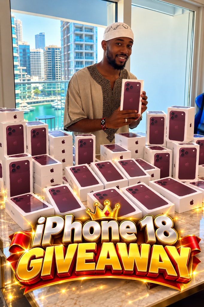 @trade.with.ahmed iPhone 18 Giveaway Showcase